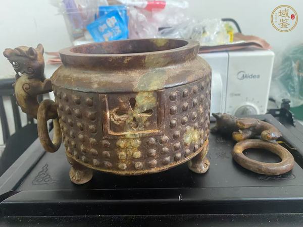 古玩玉器玉佛塔真品鑒賞圖