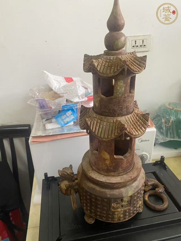古玩玉器玉佛塔真品鑒賞圖
