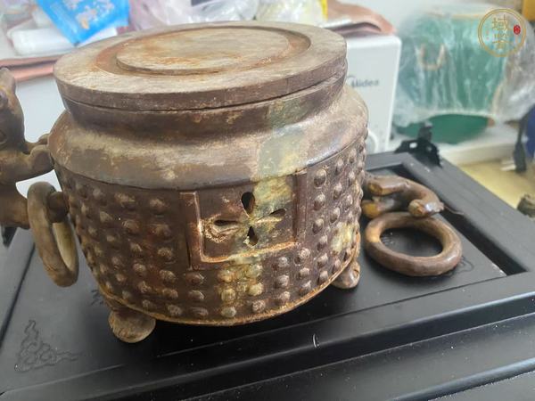 古玩玉器玉佛塔真品鑒賞圖
