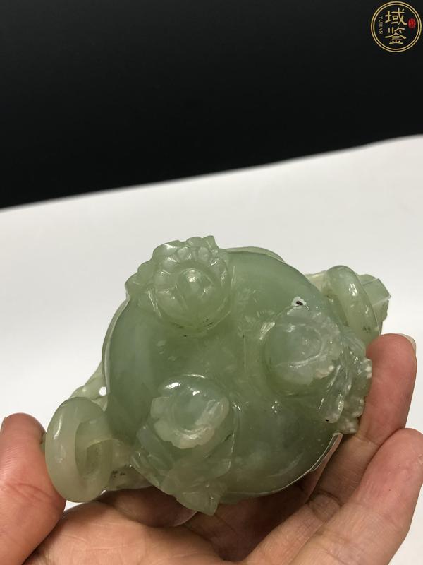 古玩陶瓷【帶保真卡】創(chuàng)匯.岫玉雙龍耳活環(huán)熏爐拍賣，當(dāng)前價(jià)格998元