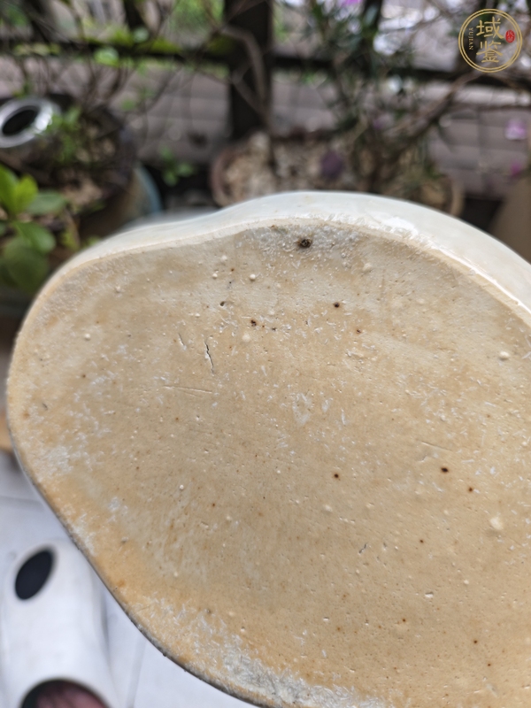 古玩陶瓷乾隆青花海棠型茶盤真品鑒賞圖