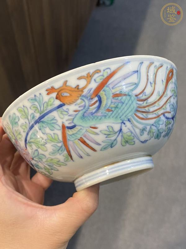 古玩陶瓷斗彩碗真品鑒賞圖