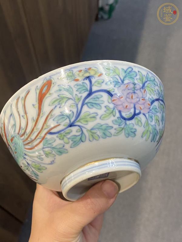 古玩陶瓷斗彩碗真品鑒賞圖