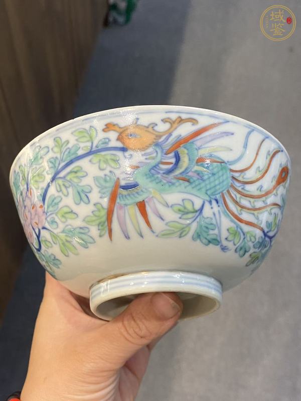 古玩陶瓷斗彩碗真品鑒賞圖