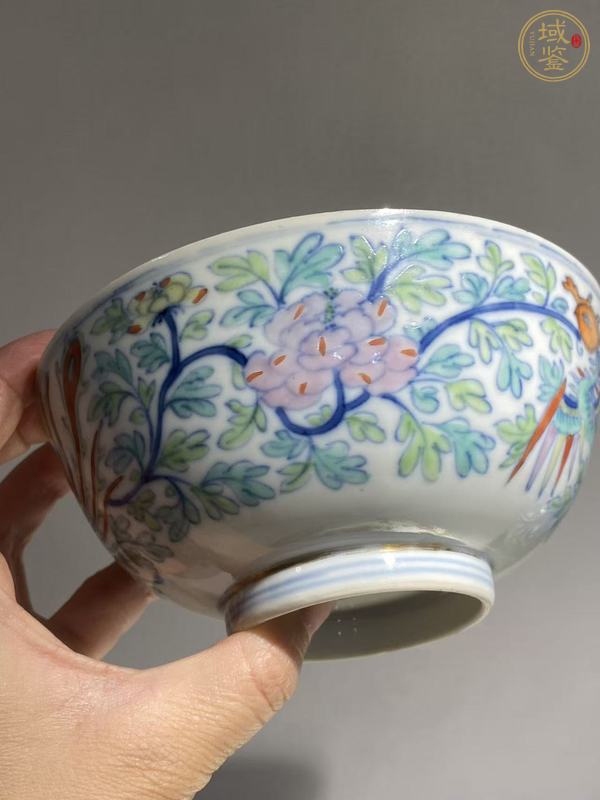 古玩陶瓷斗彩碗真品鑒賞圖