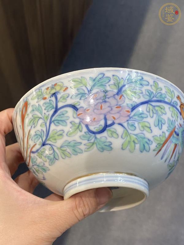 古玩陶瓷斗彩碗真品鑒賞圖