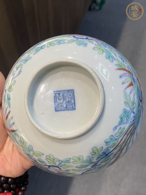 古玩陶瓷斗彩碗真品鑒賞圖