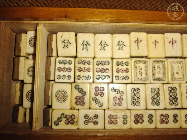 古玩雜項(xiàng)麻將牌真品鑒賞圖