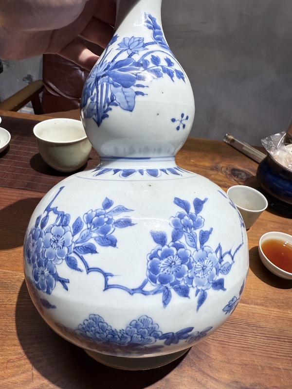 古玩陶瓷青花葫蘆瓶拍賣，當前價格10000元