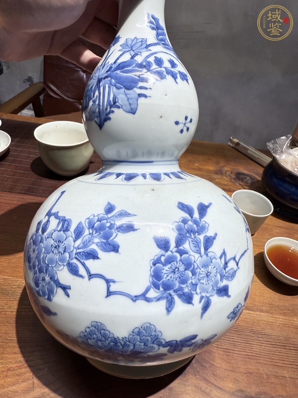 古玩陶瓷青花葫蘆瓶真品鑒賞圖