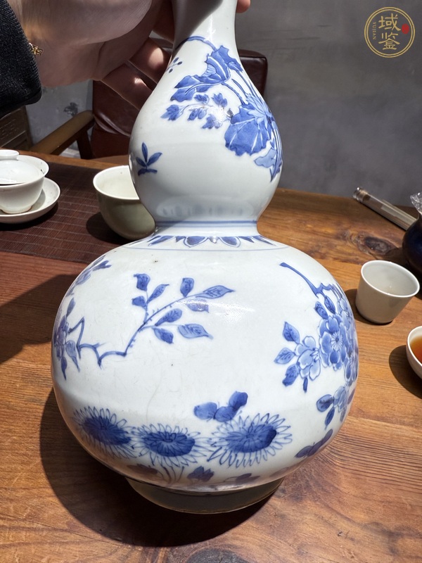 古玩陶瓷青花葫蘆瓶真品鑒賞圖