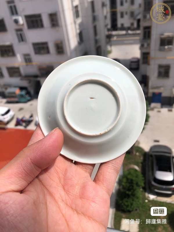 古玩陶瓷德化白瓷壽字盤真品鑒賞圖