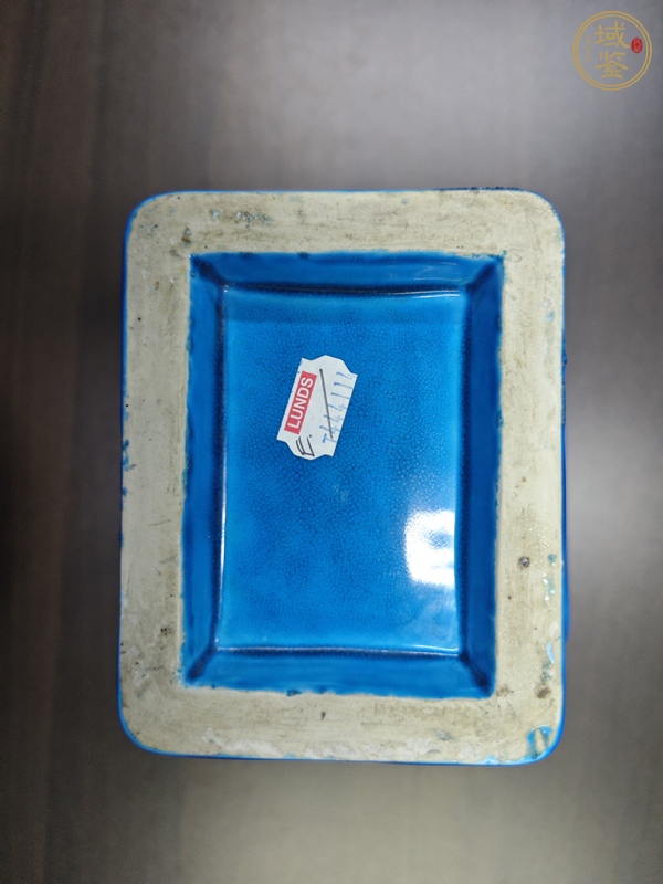 古玩陶瓷杏圓貫耳瓶真品鑒賞圖
