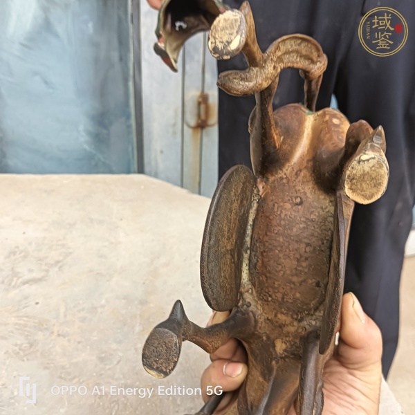 古玩雜項人物騎驢香薰真品鑒賞圖