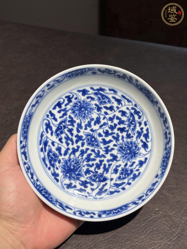 古玩陶瓷康熙官窯盤真品鑒賞圖