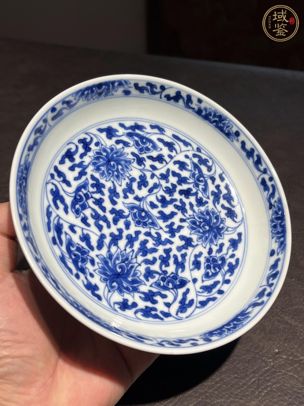 古玩陶瓷康熙官窯盤真品鑒賞圖