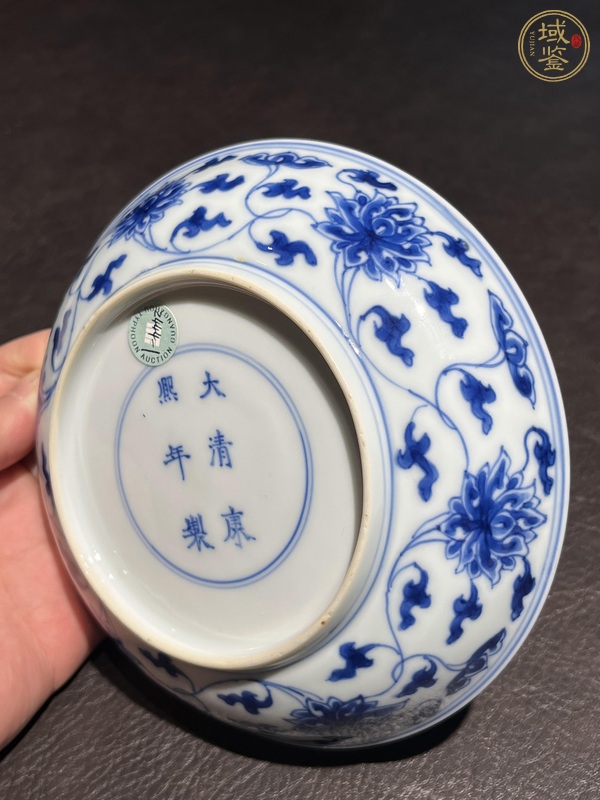 古玩陶瓷康熙官窯盤真品鑒賞圖