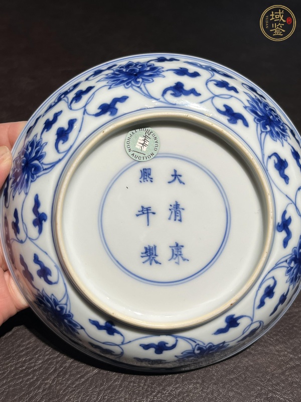 古玩陶瓷康熙官窯盤真品鑒賞圖