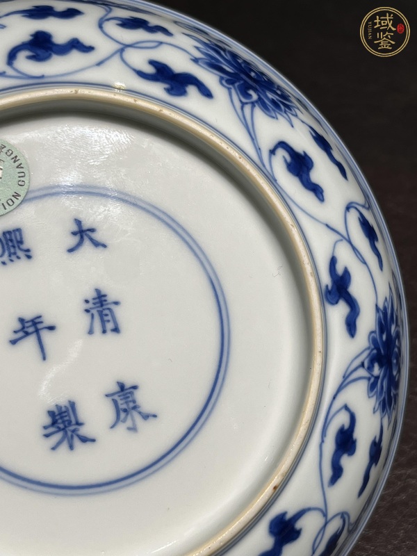 古玩陶瓷康熙官窯盤真品鑒賞圖