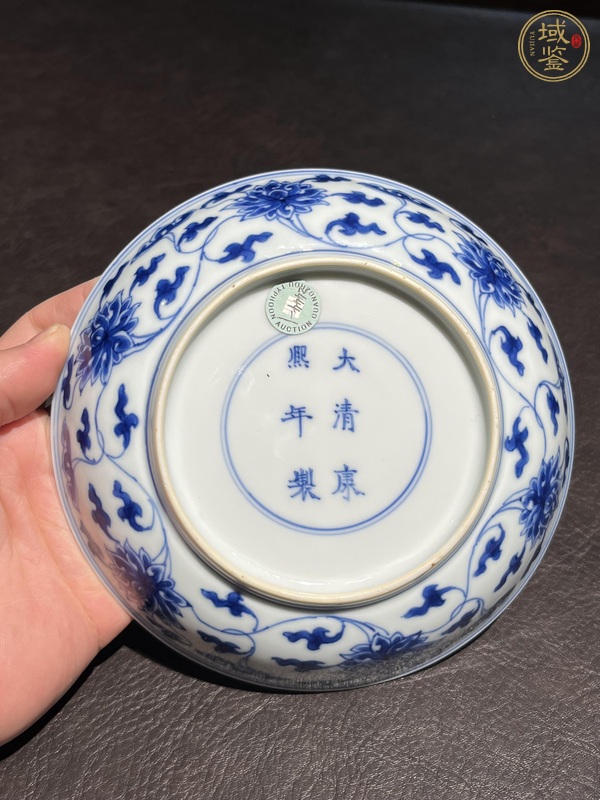 古玩陶瓷康熙官窯盤真品鑒賞圖