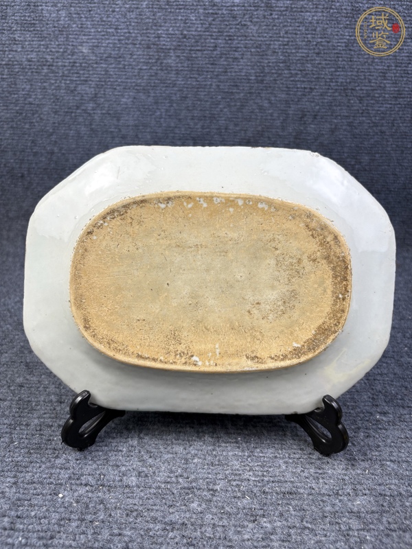 古玩陶瓷青花山水風(fēng)景紋盤真品鑒賞圖