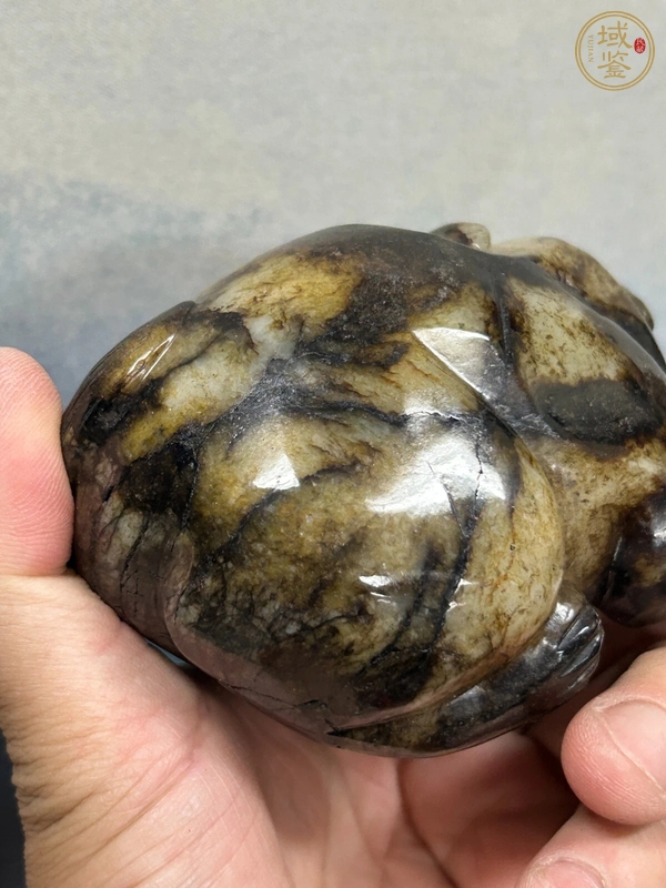 古玩玉器提油仿古“玉獸”真品鑒賞圖