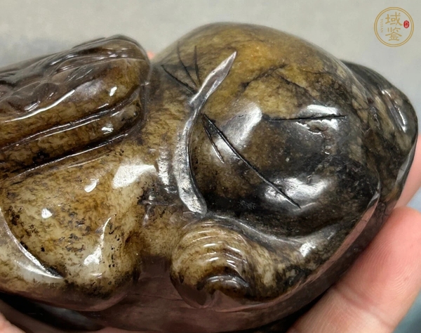 古玩玉器提油仿古“玉獸”真品鑒賞圖