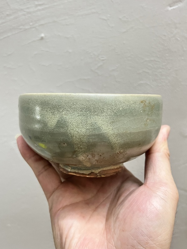 古玩轉賣金~東溝窯青瓷茶碗拍賣，當前價格58元