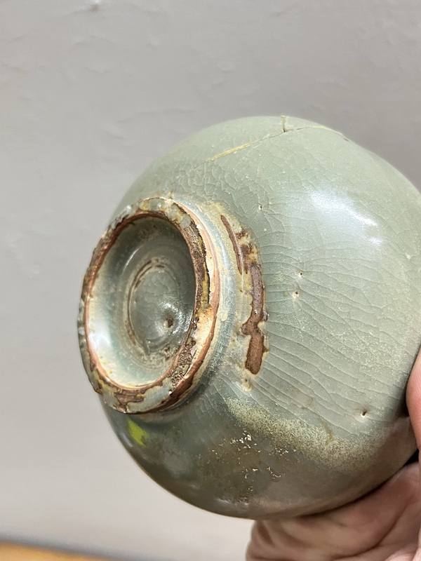 古玩陶瓷金~東溝窯青瓷茶碗拍賣，當前價格15800元