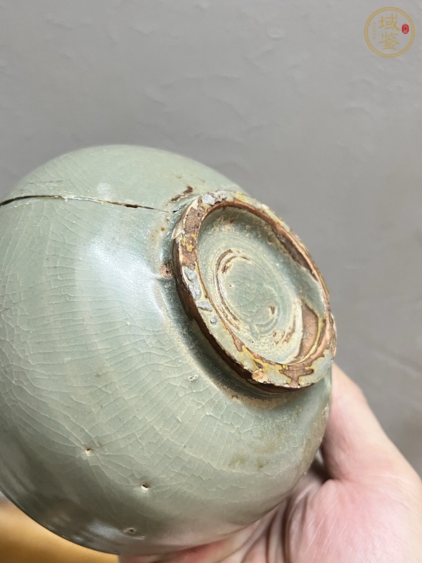 古玩陶瓷東溝青瓷茶碗真品鑒賞圖