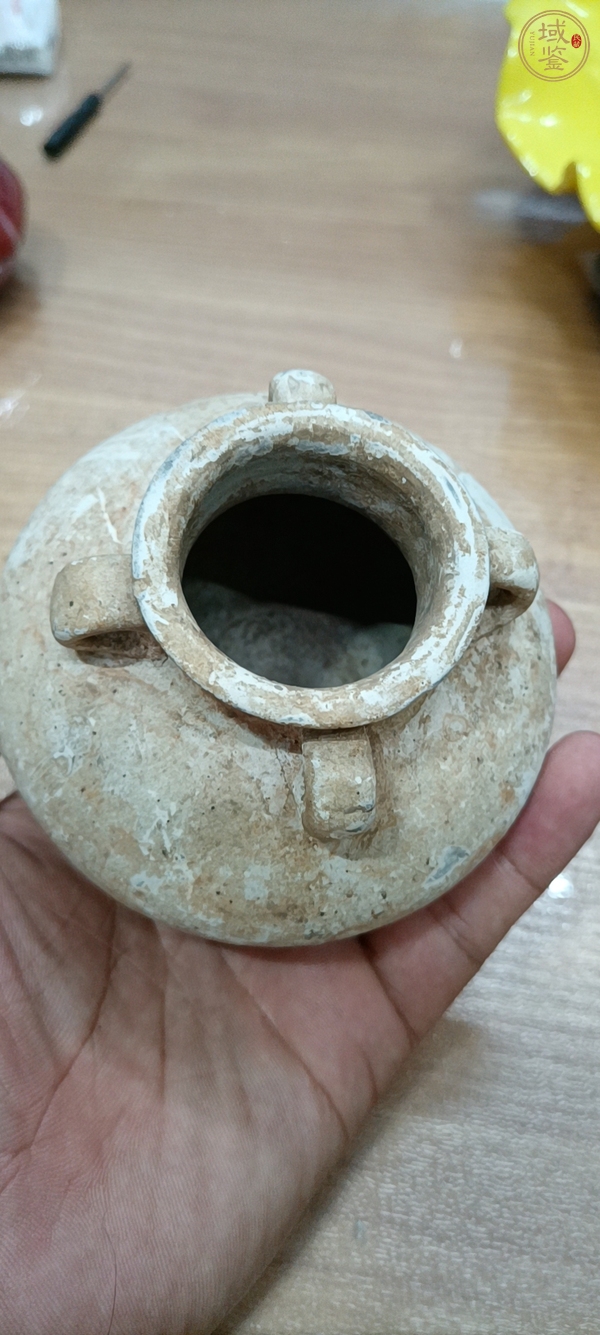 古玩陶瓷四系罐真品鑒賞圖