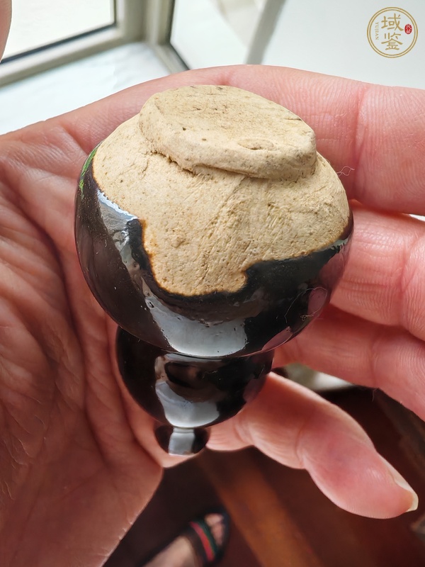 古玩陶瓷磁州窯黑釉葫蘆瓶真品鑒賞圖