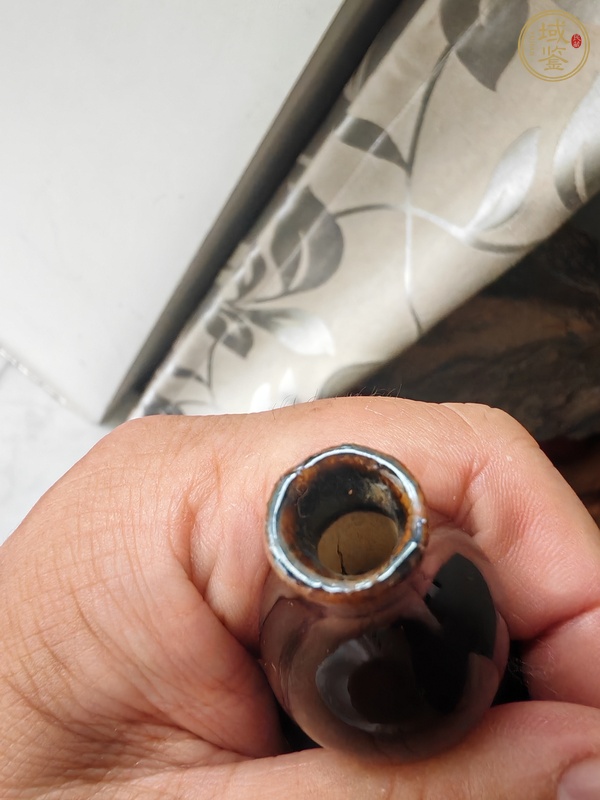 古玩陶瓷磁州窯黑釉葫蘆瓶真品鑒賞圖