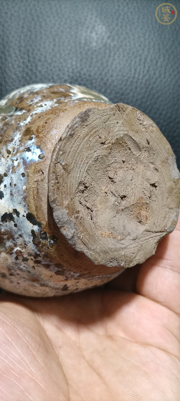 古玩陶瓷窯變釉罐真品鑒賞圖