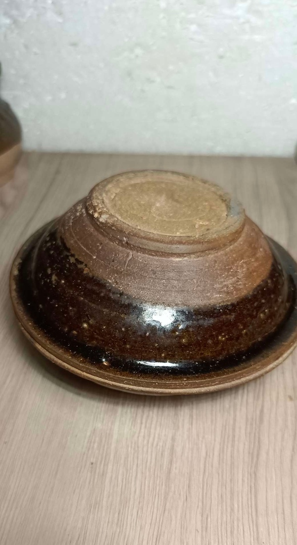 古玩陶瓷南宋.吉州窯系褐釉茶盞(雙盞連體)拍賣，當(dāng)前價格0元