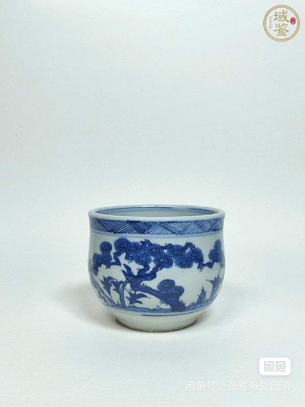 古玩陶瓷青花香爐真品鑒賞圖