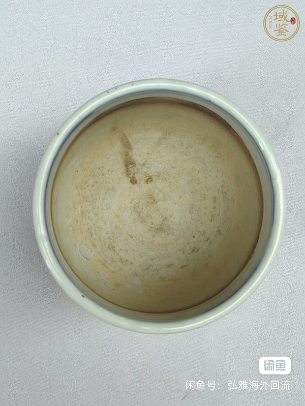 古玩陶瓷青花香爐真品鑒賞圖