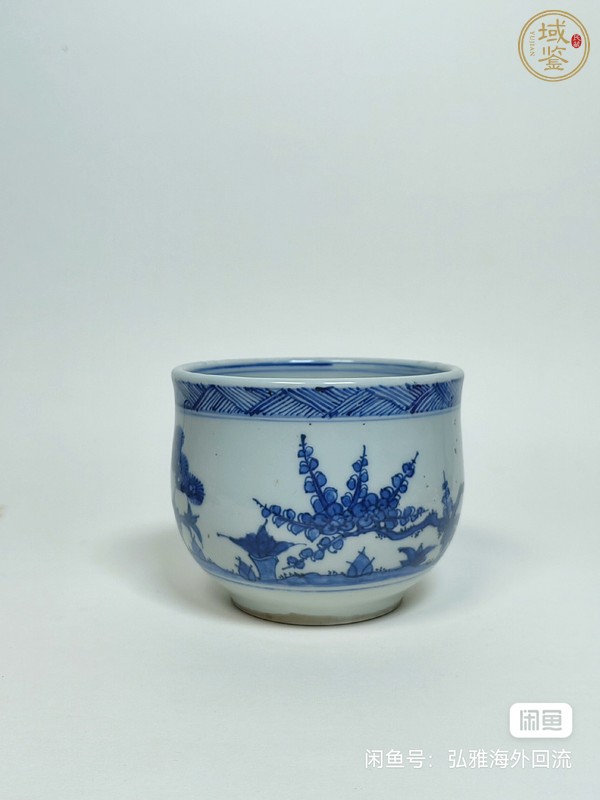 古玩陶瓷青花香爐真品鑒賞圖