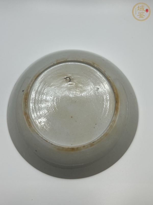 古玩陶瓷廣彩人物故事龍紋盤真品鑒賞圖
