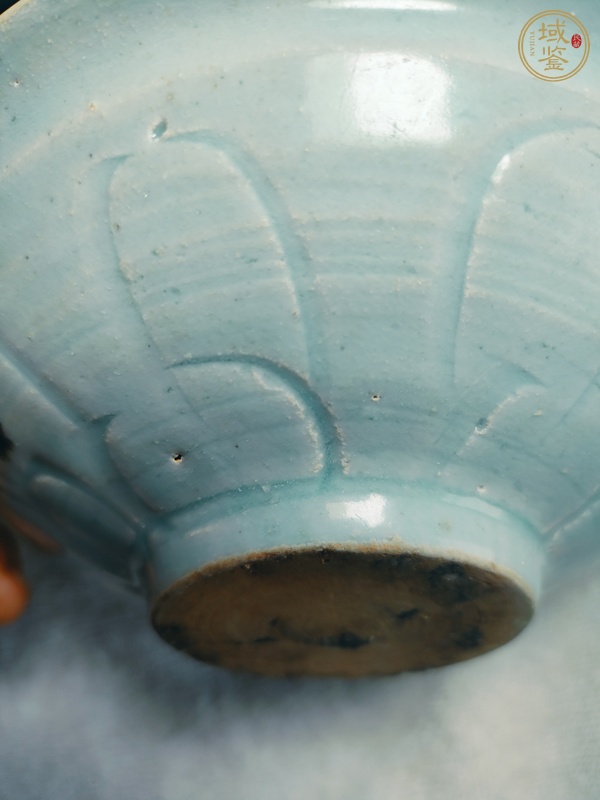 古玩陶瓷湖田窯刻花碗真品鑒賞圖