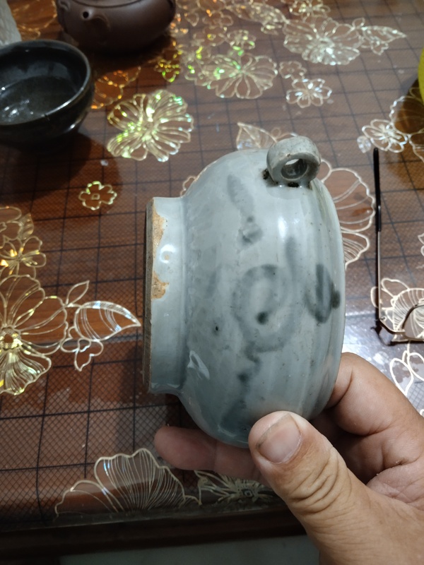 古玩陶瓷青花花卉紋香爐拍賣，當(dāng)前價格1599元