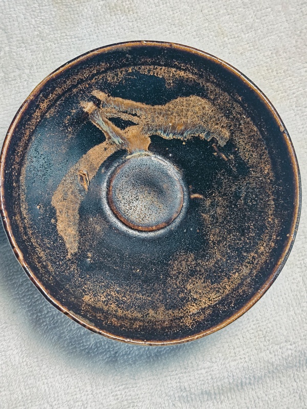古玩轉(zhuǎn)賣吉州窯月影梅茶盞拍賣,當(dāng)前價(jià)格388元