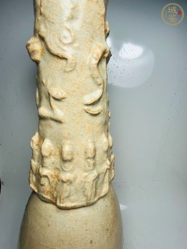 古玩陶瓷青白釉塔式罐真品鑒賞圖
