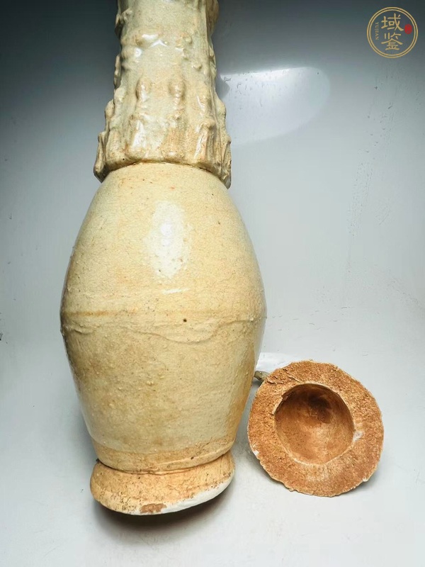 古玩陶瓷青白釉塔式罐真品鑒賞圖