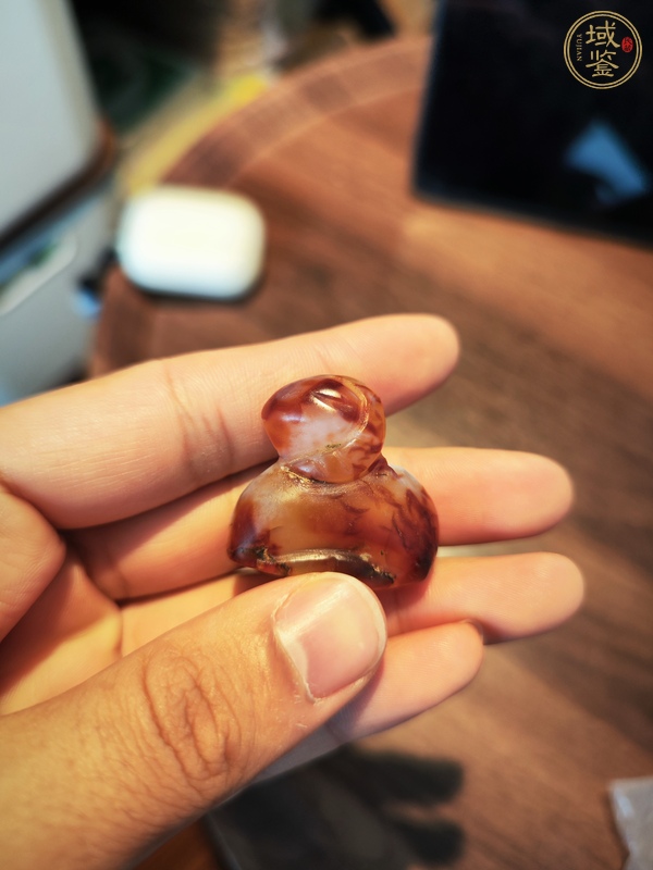 古玩玉器仿古動物掛墜真品鑒賞圖