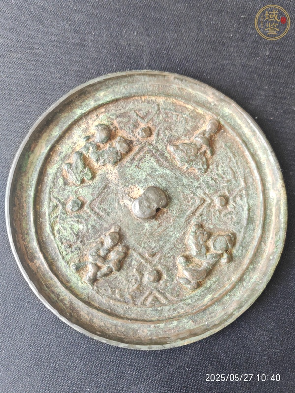 古玩銅器銅鏡真品鑒賞圖