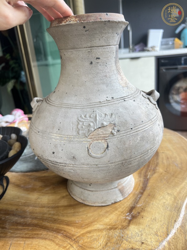 古玩陶瓷釉陶漢壺真品鑒賞圖