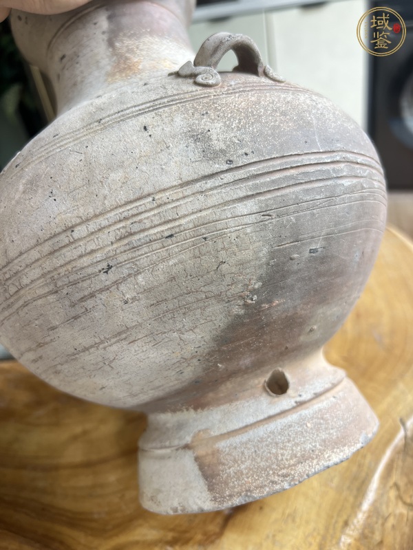 古玩陶瓷釉陶漢壺真品鑒賞圖