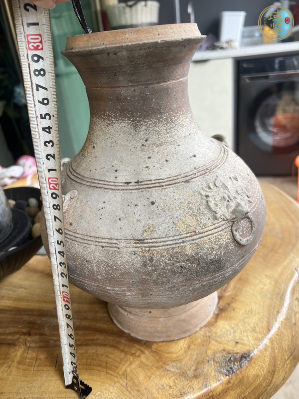 古玩陶瓷釉陶漢壺真品鑒賞圖