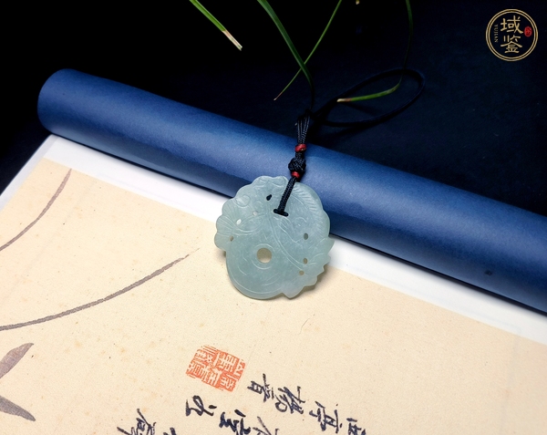古玩雜項翡翠玉佩真品鑒賞圖